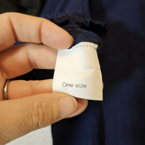 Navy Blue And Black Vneck Cropped Top Cute Anime Whimsygoth Witchy Academia - Picture 4 of 7